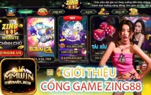 GIỚI THIỆU CỔNG GAME ZING88